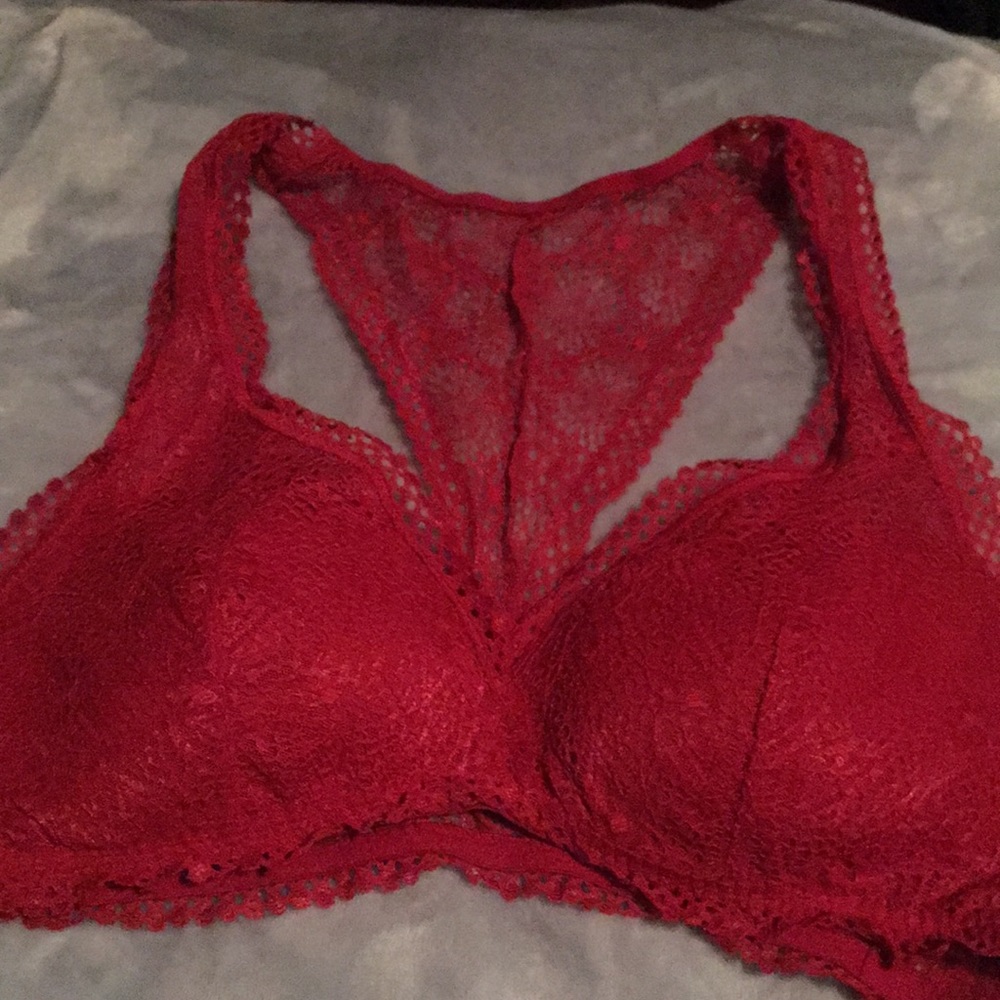 VS Lacy Razorback Bralette - Picture 2 of 2